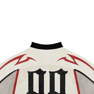 Camiseta Clásica de Béisbol y Fútbol para Hombre, Estilo Boxy, Camisetas de Fútbol Francesas Personalizadas, Ropa Urbana Retro Americana Vintage - Product Image 5