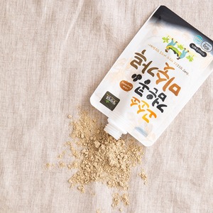 [Samjin Food] Poudre de céréales de haricots noirs coréens avec mélange de lait de blé et d'arachides séchés – Poudre de céréales mélangées aux haricots noirs - Product Image 2