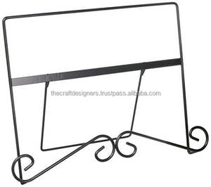 Support de livre de cuisine en métal avec pieds en caoutchouc antidérapant, protégeant la surface et assurant la stabilité du livre de cuisine tout au long du processus - Product Image 5