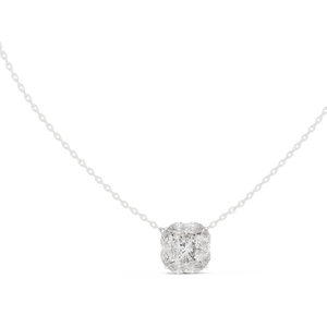 S925 plata pura circón mujer lágrima gota collar exquisita joyería de alta calidad belleza lágrima gota clavícula cadena al por mayor - Product Image 5