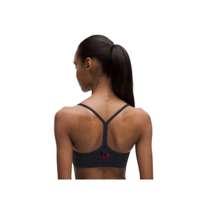 Soutien-gorge de sport noir sans coutures à fines bretelles, léger, pour l'entraînement, le yoga et la gym - Product Image 3