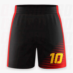 กางเกงฟุตบอลชายพิมพ์ลายตามสั่ง ทรงเสื้อเจอร์ซีย์สำหรับฝึกซ้อม ผลิตจากโพลีเอสเตอร์ ระบายอากาศได้ดี น้ำหนักเบา เหมาะสำหรับกีฬา - Product Image 1