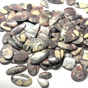 Pierres précieuses en vrac attrayantes en jaspe naturel certifié IGI, multicolores, pour bijoux, pierres de haute qualité - Product Image 4