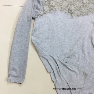 <b>Women's</b> Casual Short T-<b>Shirt</b> Breathable Eco-Friendly Nylon Blend Custom Lace Design Letter Print Embroidered Front Plus O-Neck - Product Image 4