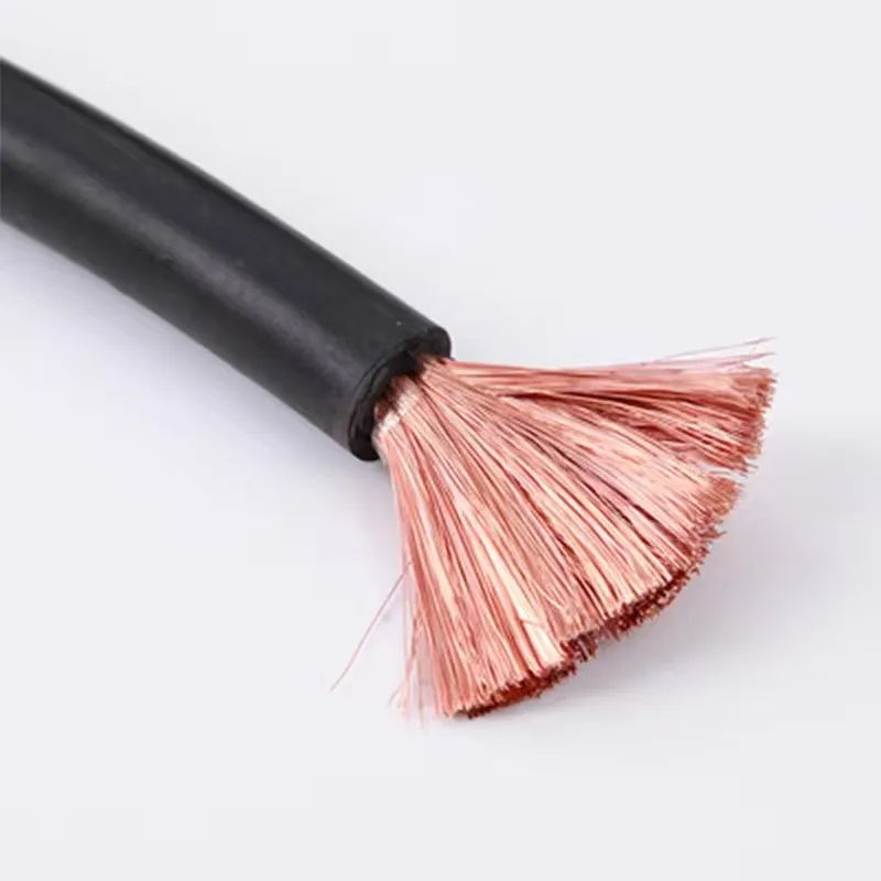 Huayuan Pure Copper Insulated Wire 16/25/35mm2 PVC Insulation for Welding Machine Special Cable