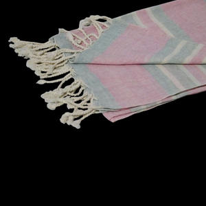 Serviettes de plage Fouta en coton recyclé rayées personnalisées, de qualité supérieure, séchage rapide, douces, au prix le plus bas, serviette de plage pour le golf - Product Image 5