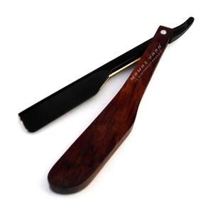 Professional Plastic Handle Slide Lock Straight Edge <b>Razor</b> Barber Shaving Tool Stainless Steel Replaceable <b>Blade</b> Salon Quality - Product Image 4