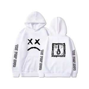 เสื้อฮู้ดดี้ผ้าฝ้ายขายส่ง ทรงโอเวอร์ไซส์ สไตล์สปอร์ต สตรีทแวร์ หนัก 370 กรัม ผ้าฟลีซ แบบสวมหัว เป็นมิตรกับสิ่งแวดล้อม มีกระเป๋า ปักลายตามสั่ง - Product Image 2