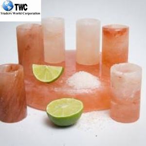 แก้วช็อตเกลือหินหิมาลัยแกะสลักด้วยมือสไตล์การเดินเรือและความรักสำหรับเครื่องดื่มแข็งงานฝีมือตามธรรมชาติ - Product Image 2