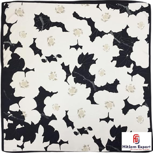 Bufanda Corta Personalizada con Impresión, Fabricante Textil OEM ODM, Etiqueta Blanca, Proveedor de Accesorios de Moda de Marca Privada - Product Image 1