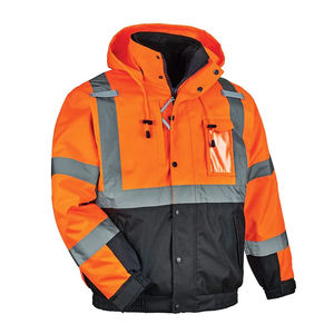 Custom Label <b>Worker</b> Uniform Polyester Waterproof Windproof Reflective Stripes Hi Vis Safety <b>Jacket</b> Pants - Product Image 1