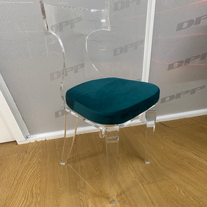 Polycarbonate Transparent Clear Acrylic <b>Dining</b> <b>Chair</b> for Home Office Cheap Price Event Furniture Sale - Product Image 4
