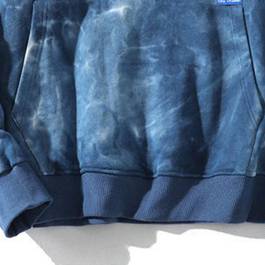 Sudadera con Capucha Personalizada con Lavado Ácido y Enzimático, Oversize, de Felpa de Algodón Pesado, Estilo Vintage Desgastado, para Streetwear y Gimnasio, con Impresión y Bordado OEM - Product Image 3