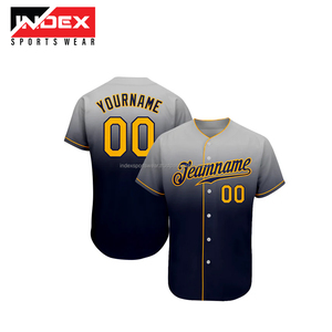 2025 nouveau maillot de Baseball Atlanta conception de dérive personnalisée pour hommes 100% Polyester col en v vêtements de sport respirant - Product Image 2