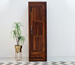 Armoire Moderne de Luxe en Bois Massif de Sheesham, Armoire en Bois Durable pour Salon, Armoire à 1 Porte en Bois Massif pour Chambre à Coucher - Product Image 2