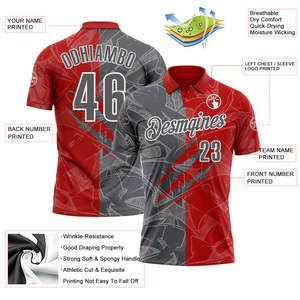 Camiseta de Béisbol Personalizada, Fabricante OEM ODM, Proveedor, Fábrica, Venta al por Mayor, Uniforme de Equipo Sublimado - Product Image 3