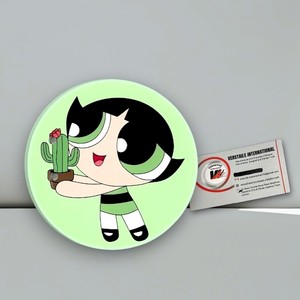 แผ่นต่อขนตาปลอมลายพาวเวอร์พัฟเกิร์ลน่ารัก ขายส่ง รับผลิตแบรนด์ส่วนตัว รูปทรงดอกไม้ สี่เหลี่ยมผืนผ้า ผีเสื้อ เพชร อะคริลิคแบบแข็ง - Product Image 3