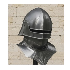 Casco Medieval Auténtico Hecho a Mano, Réplica de Armadura Histórica, Ideal para Representaciones de Vestuario y Presentaciones en Museos - Product Image 6