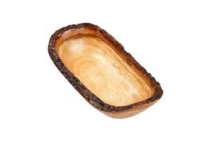 Tazón Multiusos de Madera de Acacia, Hecho a Mano, Tazón Grande para Desayunos, Bocadillos, Sopas, Frutas y Decoración del Hogar - Product Image 3