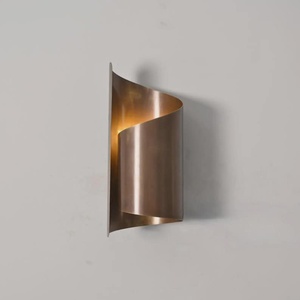 Modern Brass <b>Wall</b> <b>Sconce</b> Minimalist Geometric Design Indoor <b>Wall</b> <b>Light</b> for Living Room Home Decor - Product Image 2