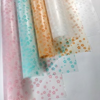 Papier d'emballage pour fleurs fraîches, résine or/argent, imprimé sur mesure, étanche, pour bouquets de fleurs vietnamiens, cadeaux de fleuristes
