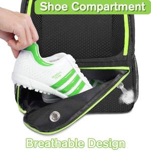 Sac à dos de sport en maille avec compartiment à chaussures pour l'entraînement au football et à la gym - Product Image 3