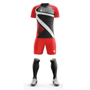Tenue de football en polyester/nylon hautement extensible, vêtements d'entraînement, kit sportif, toutes saisons, été, uniforme de football pour adultes, ensembles pour jeunes - Product Image 2