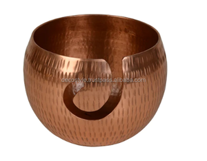 Bols à fruits en cuivre martelé - Product Image 3