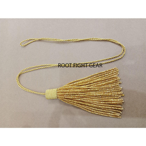 Vestido ceremonial real británico de alta calidad, nudo de espada dorada, accesorios de uniforme táctico, nudo de espada de alambre de lingotes - Product Image 5