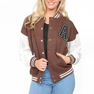 Veste Letterman pour femmes de haute qualité, nouveau look 2026, coutures durables, fabriquée au Pakistan - Product Image 6