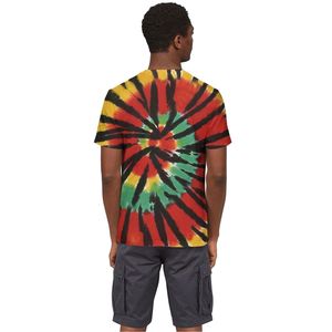 Camiseta Tie Dye para Hombre, 100% Algodón, Corte Holgado, Precio de Fábrica al Por Mayor, Logotipo Personalizado, la Mejor Calidad - Product Image 5