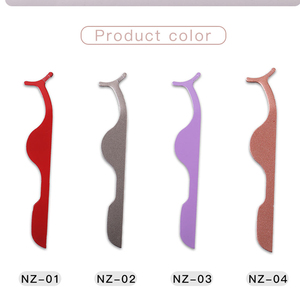 แหนบต่อขนตาสแตนเลสคุณภาพสูง ใช้งานสะดวกสบาย สำหรับต่อขนตาอย่างแม่นยำ - Product Image 6