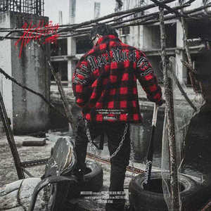 Custom Mens Red Plaid Techwear Fleece <b>Jacket</b> Tactical Streetwear Hip Hop <b>Gothic</b> Sherpa Zip Up Oversized Warm Winter Coat - Product Image 4