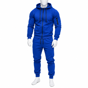 Ensemble de survêtement 2-en-1 pour homme, personnalisé, style streetwear, à capuche, avec strass, délavé à l'acide, épais, 100% coton, haute qualité, automne, vente en gros - Product Image 5