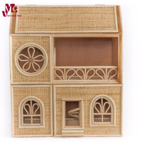 Meilleures ventes : Maison de poupée en rotin, style dessin animé, jouets pour enfants de 2 à 4 ans, unisexe, fabriquée au Vietnam par Viet Mai Lan