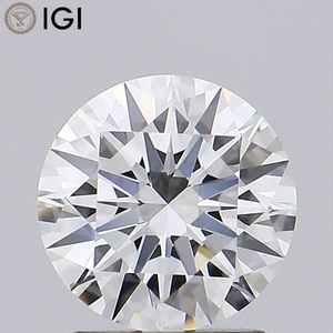1,60 CT. VVS2 solitario forma redonda 7,55 MM IGI certificado laboratorio cultivado diamante para uso de joyería personalizada - Product Image 1
