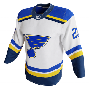 Maillot de hockey sur glace personnalisé pour homme adulte, nom et numéro personnalisés, broderie d'équipe, 100% polyester, impression par transfert thermique, taille plus - Product Image 5