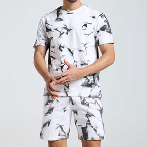 Conjunto de Shorts Tie Dye para Hombre, Nuevo Diseño 2026, Más Vendido, Bajo MOQ, Venta al Por Mayor - Product Image 1