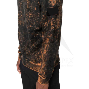 เสื้อฮู้ดดี้ทรงโอเวอร์ไซส์ ผ้าฝ้ายพรีเมียม แฟชั่นแนวสตรีท แบรนด์ส่วนตัว สไตล์ดิสเทรส - Product Image 3