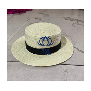 PREMIUM Handmade Natural Straw Mexican Hat For Cultural Displays, Fiesta Wall <b>Decor</b>, Themed Events And <b>Party</b> Photo Props - Product Image 1