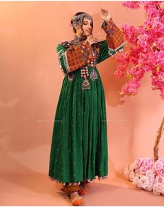 Último Modelo 2026, Vestido Afgano Kuchi Vintage, Hecho a Mano, Tribal, Tradicional, Bordado, Vestido de Festival Afgano Kuchi para Mujer, Cultura Pashtun - Product Image 6