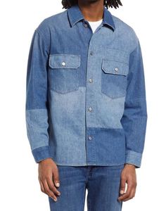 Chemises en jean pour hommes LUXE ATTIRE INDUSTRY – Chemise en jean en coton élégante, design classique et décontracté, anti-plis, écologique, haute qualité, ODM - Product Image 5