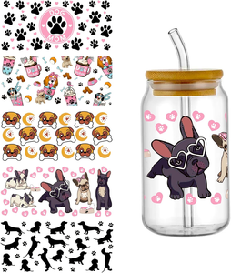 Pegatinas de Transferencia DTF de Vinilo PVC Resistentes al Agua, Lavables y Duraderas, Diseño 2026, Impresión de Logotipo Personalizado para Regalos Promocionales - Product Image 2