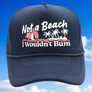Custom High Quality 5 Panel Nylon Lace Embroidery Logo <b>Mesh</b> Trucker Hats Cap Street Style Sublimation Printing Birlag Sports - Product Image 4