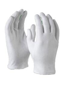 High Quality Best Price Interlock White Inspection Gloves Direct <b>Sale</b> Fabric Cotton Gloves Custom Logo Cleaning Worker Gloves - Product Image 2