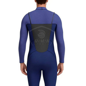 Fournisseur direct d'usine, maillot de bain pour homme sur mesure, matière respirante, manches longues, taille adulte, maillot de bain pour homme - Product Image 3