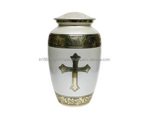 Urnes de crémation en aluminium en gros personnalisées de haute qualité pour les cendres humaines et les urnes de crémation en métal funéraires de souvenir pour le fournisseur - Product Image 6