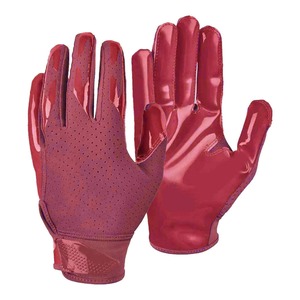 Controlled <b>Grip</b> American Football <b>Gloves</b> Sports Football <b>Gloves</b> Joint Protection Soft Touch Air Ventilation Football <b>Gloves</b> - Product Image 1