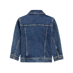 Stylish Boys Denim <b>Jacket</b> Classic Blue Washed Cotton Casual Kids Outerwear Durable Comfortable Autumn Winter Fashion Windproof - Product Image 5