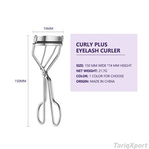 Professional Custom Color Logo High Quality Comfort Grip Mini Stainless Steel Eyelash Curler Instructions Portable <b>Makeup</b> <b>Tool</b> - Product Image 6